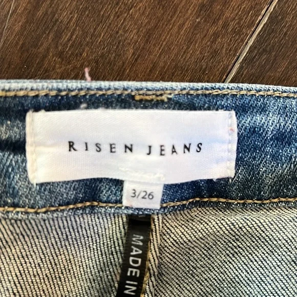 Risen brand boyfriend jeans, Size 26 - Picture 10 of 12